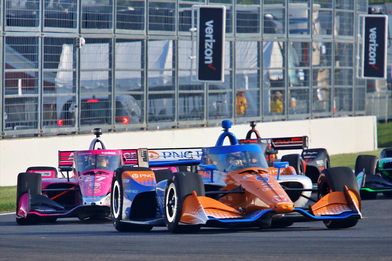 Scott Dixon - Gallagher Grand Prix - By: Lisa Hurley -- Photo by: Lisa Hurley